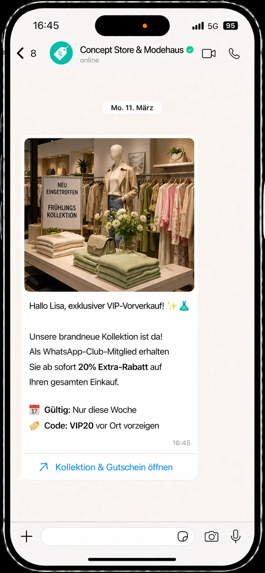 WhatsApp B2B-Newsletter & Produkt-Updates