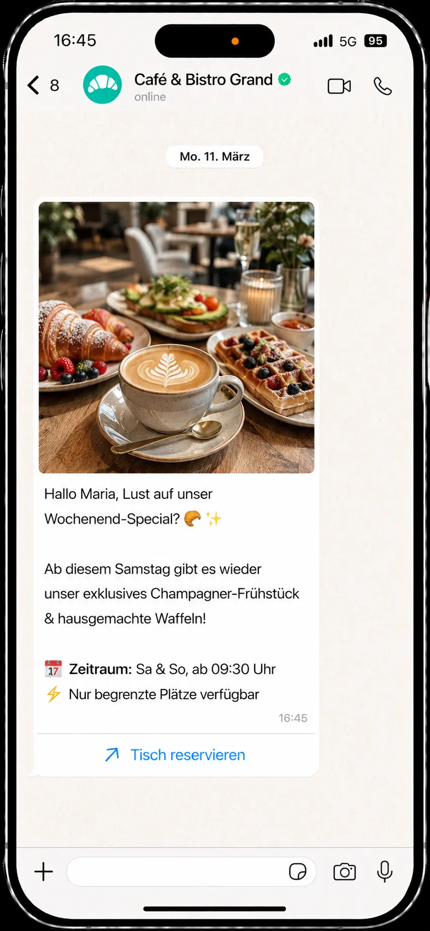 Menü & Aktionen