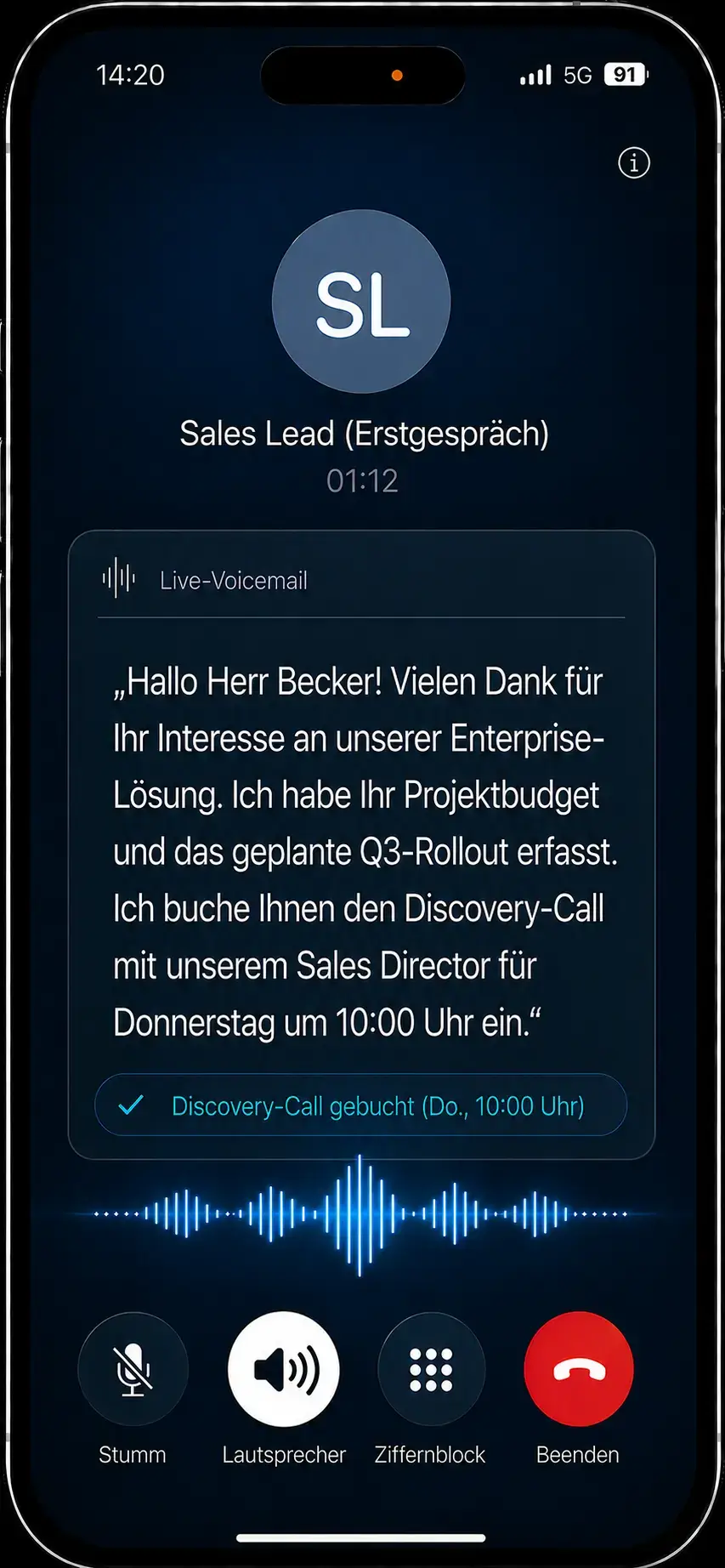 B2B Lead-Qualifizierung & Erstgespräche
