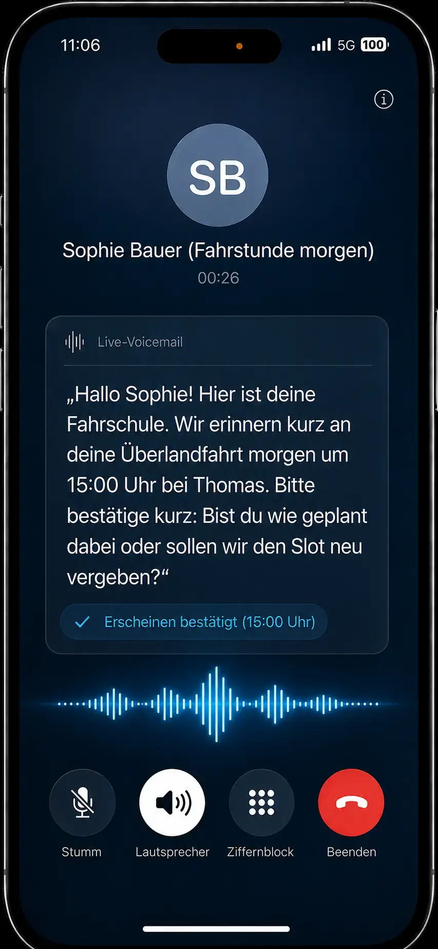 Ausfallschutz & Fahrstunden-Erinnerung