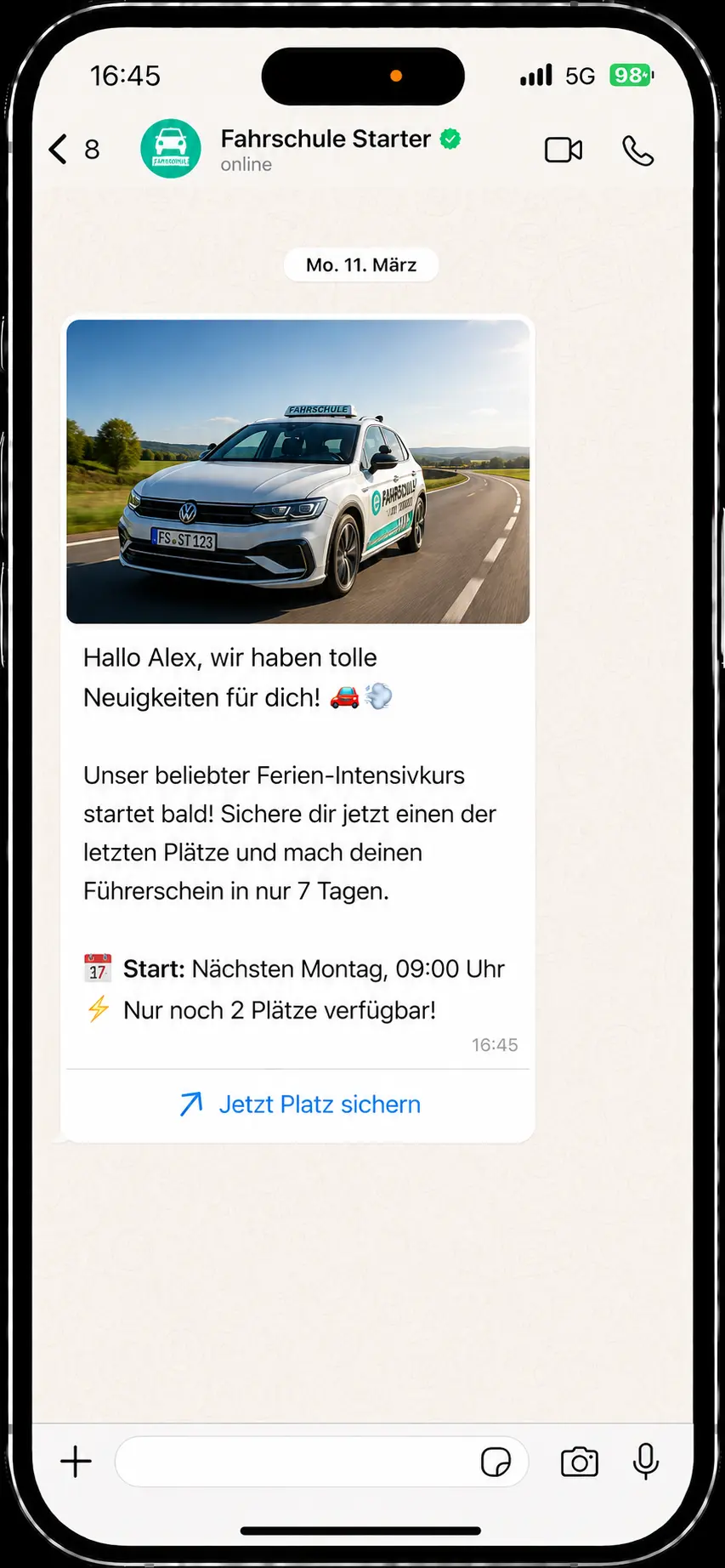 WhatsApp-Newsletter & Updates