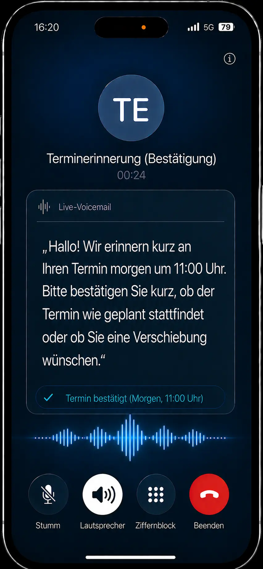 No-Show-Schutz & Terminerinnerung