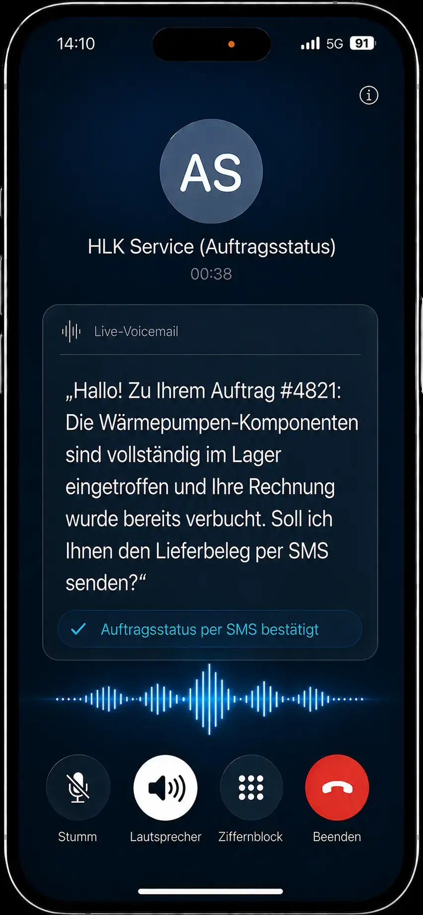 Auftragsstatus & Rechnungen