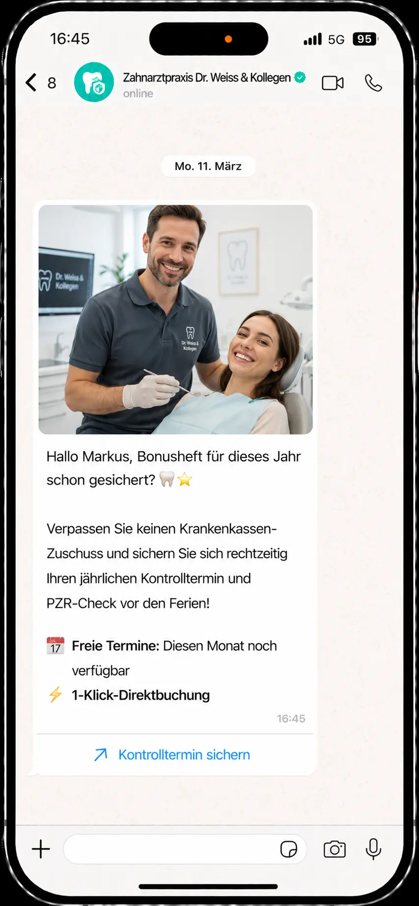 WhatsApp Newsletter & Praxis-Updates