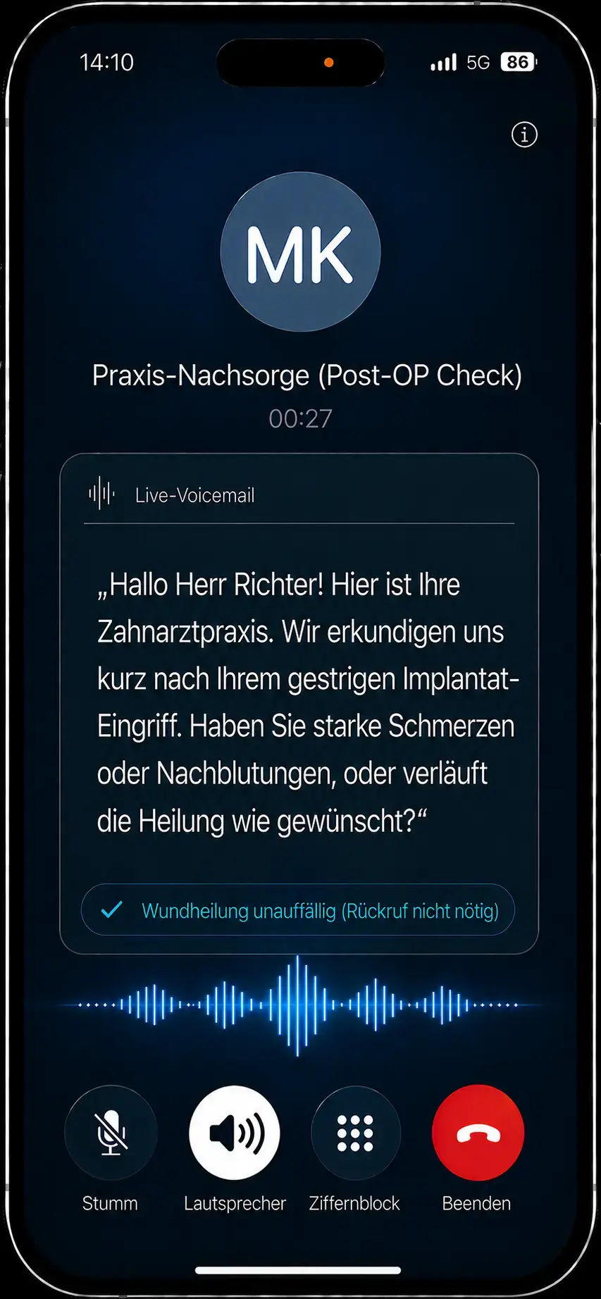 Post-OP Nachsorge & Heilungs-Check
