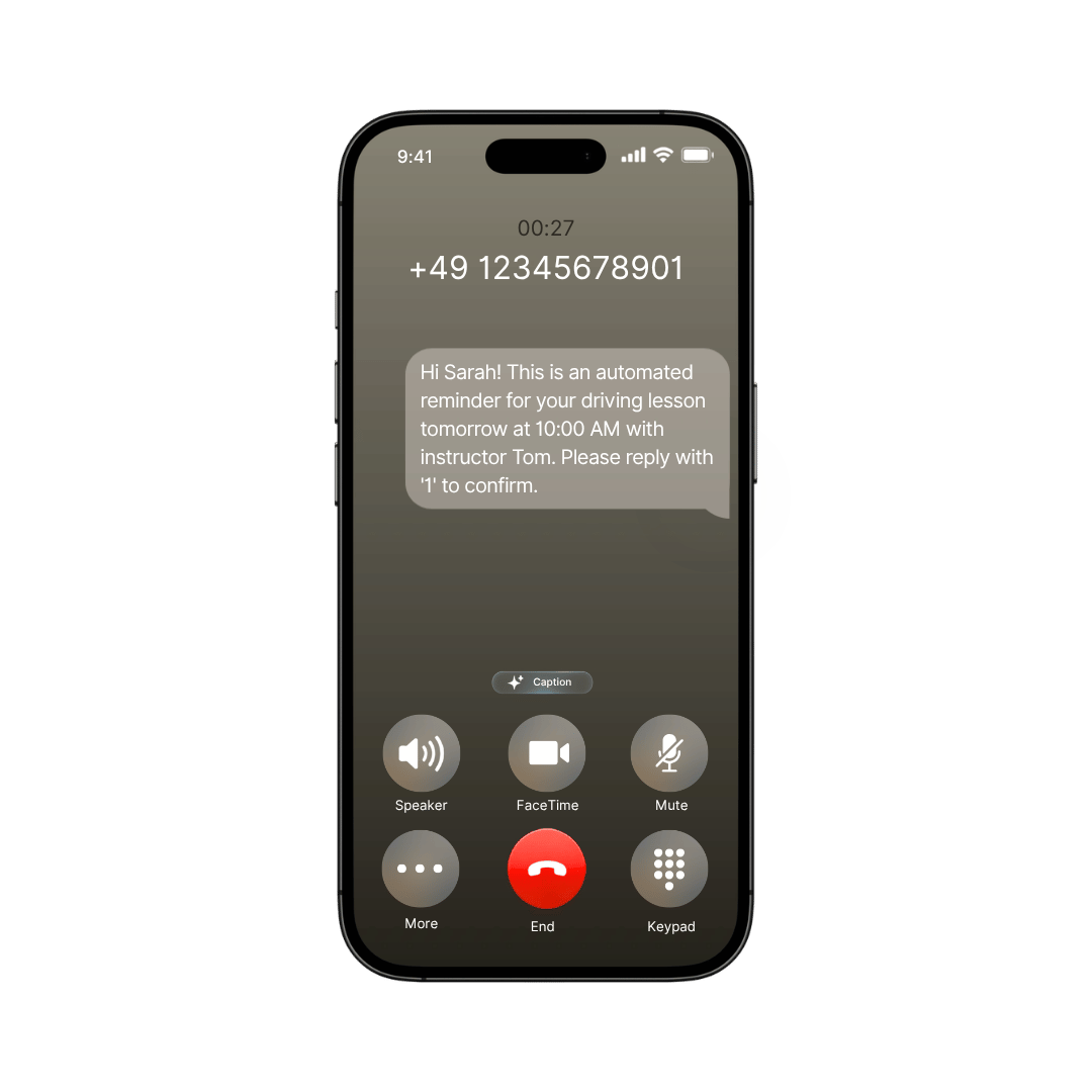 Cancellation Protection & Lesson Reminder
