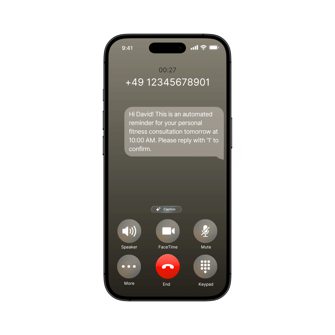 No-Show Protection & Reminder