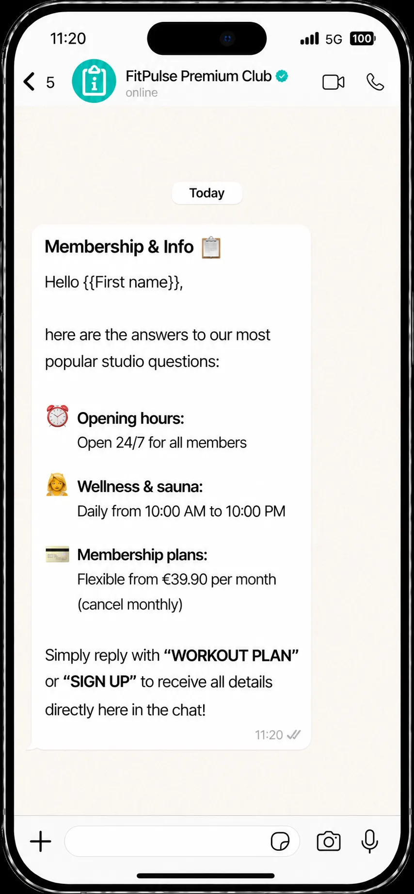Intelligent FAQ & Membership Support