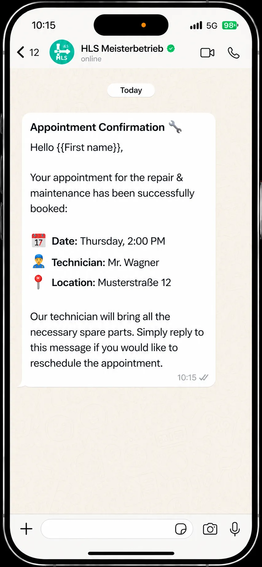 24/7 Chat Automation & Appointment Booking