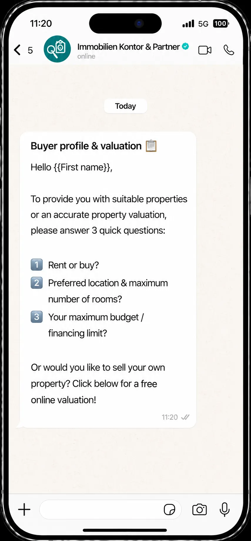 Intelligent FAQ, Exposé & Pre-Inquiry Support