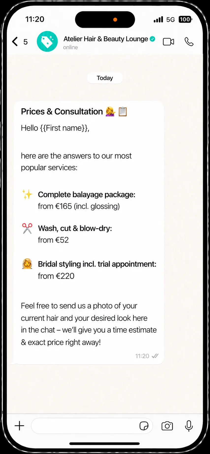 Intelligent FAQ, Pricing & Care Support
