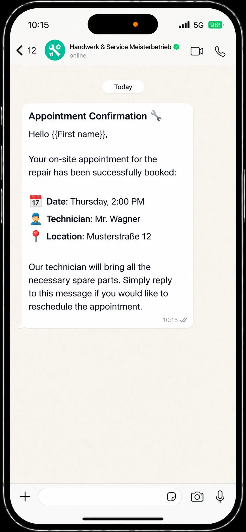 24/7 Chat Automation & Appointment Booking